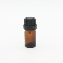 supplier free sample high quality amber 5ml empty essential oil glass bottle container